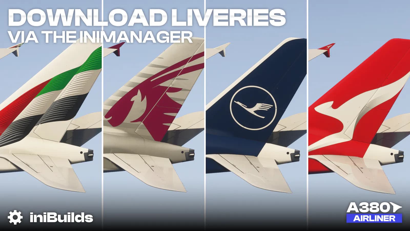 iniBuilds A380-Liveries jetzt verfügbar