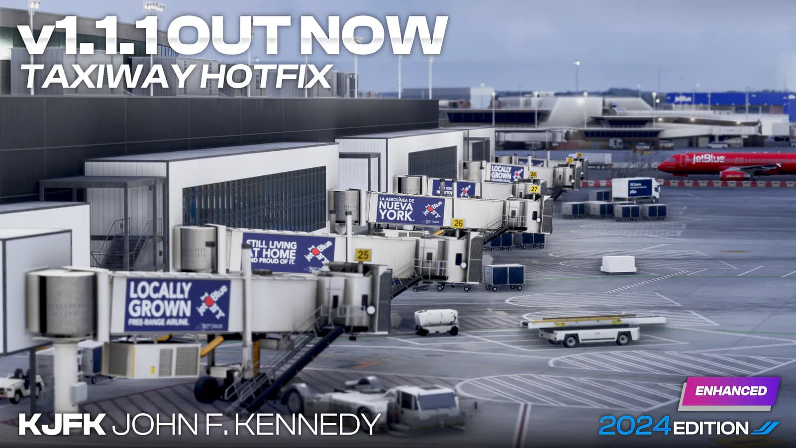iniBuilds JFK v1.1.1 update released for MSFS 2024