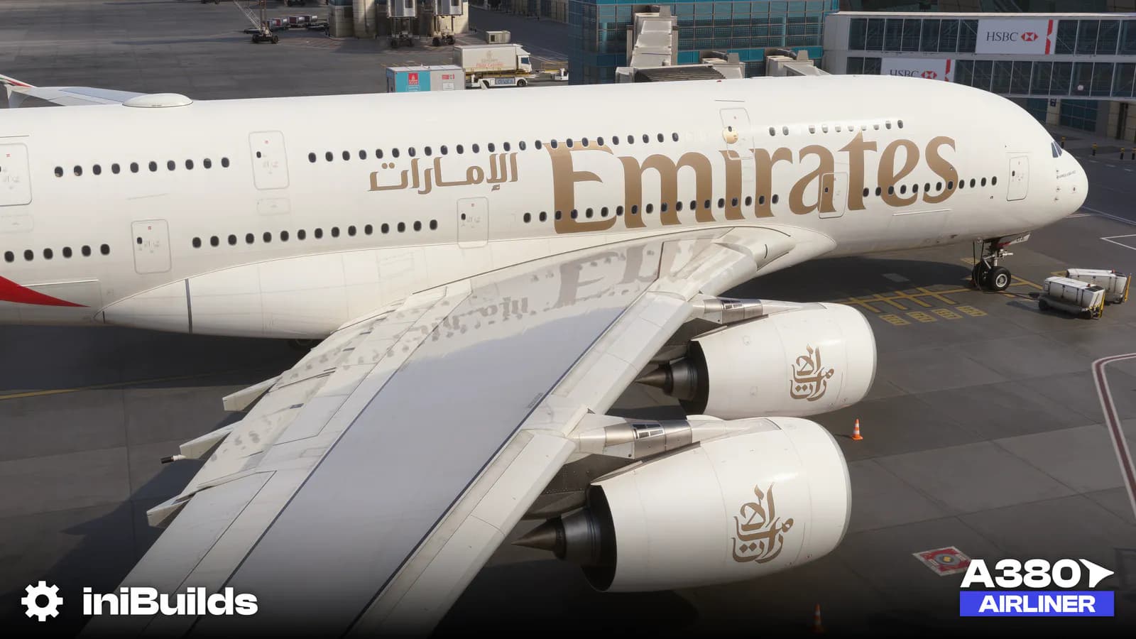iniBuilds reveals A380 in new Dubai OMDB V2 add-on
