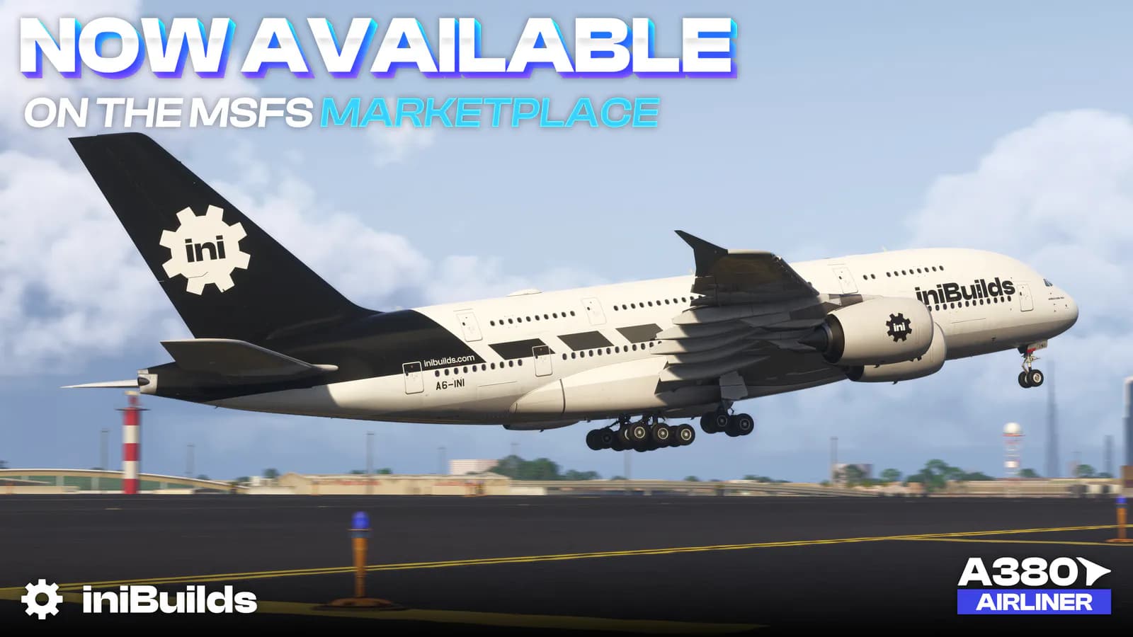 iniBuilds A380 aircraft now available for MSFS 2024